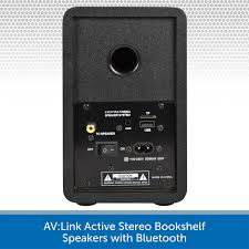 To lay blame on china alone for the poor quality of its exported products is simplistic and misleading. Av Link Active Stereo Bookshelf Speakers With Bluetooth Audio Volt Audio Volt