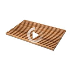 skagerak tapis de bain teck tapis de bain tapis salle de bain tapis