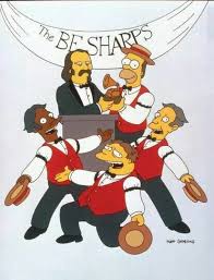 Barney Gumble Black And White The B Sharps Los Simpson Los Simpsons Dibujos Animados