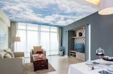 3D White Cloud Dream CA1246 Ceiling Wallpaper Removable Self ...
