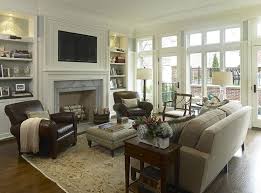 Possible Layout With Couch Across From Fireplace 2 Chairs On Back Wall 2 Chairs In Family Room Furniture Living Room Setup Family Room Furniture Arrangement
