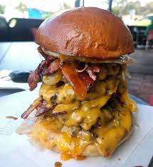 Xl Bacon Cheese Burger Man Food Food Burger And Fries