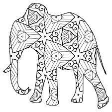 These geometric coloring sheets will appeal to. 30 Free Printable Geometric Animal Coloring Pages The Cottage Market