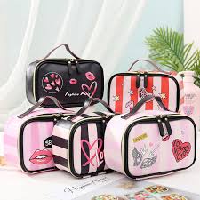 Check spelling or type a new query. Wholesale Custom Ladies Pu Cosmetic Bag Custom New Striped Cute Printing Portable Storage Toiletry Bag Fashion Women Makeup Buy Cute Makeup Bag Bag Makeup Pu Makeup Bag Product On Alibaba Com