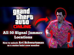 Oct 14, 2021 · two potential crew members can be unlocked by completing certain random events; All 50 Signal Jammer Locations Unlock Avi Schwartzman Gta Online Gta Boom