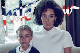 Maybe you would like to learn more about one of these? Kim Kardashian Channels Jackie Kennedy As She Poses With Daughter North For First Lady Inspired Magazine Shoot Mirror Online