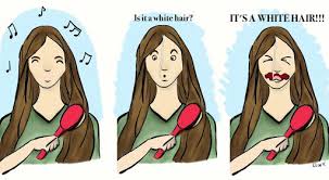 White hair tends to be drier than hair with pigment, and washing it every day can make it drier. How To Love Your White Hair City Girl Network