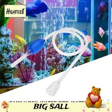 Fish tank gravel cleaners are designed to remove detritus like old food and fish waste from the gravel or sand in your aquarium. Siphon Gravel Suction Aquarium Fish Tank Vacuum Filter Cleaner Water Change Shopee Philippines