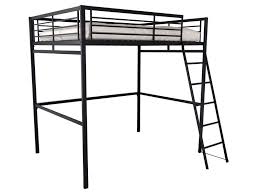 Lit Mezzanine 140x190 Cm Terri 2 Coloris Noir Conforama