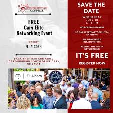 Your Career's Secret Weapon: Our Networking Event! Eli Alcorn is inviting  you to join the FREE Cary Elite Networking Group Powered by Rockstar  Connect. It's happening