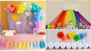 Check spelling or type a new query. Rainbow Theme Birthday Decoration Ideas At Home Rainbow Birthday Party Decoration Ideas Youtube