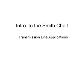 Intro To The Smith Chart