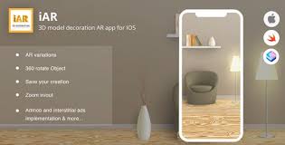 Iar 3d Model Decoration Ar App For Ios In 2020 3d Home Design App Template House Design