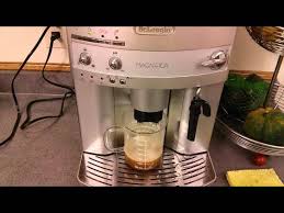 The simplest machine to clean. Delonghi Magnifica Espresso Failure Youtube