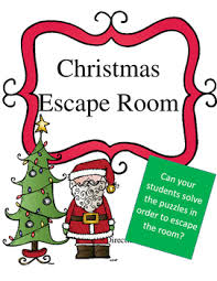 Christmas Escape Room Reading Writing Math Activity Wee Christmas Reading Activities Christmas Classroom Christmas Reading