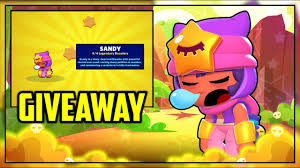 Jump into your favorite game mode and play quick matches with your friends. New Legendary Sandy Pro Gameplay Sandy Giveaway Brawl Stars Youtube