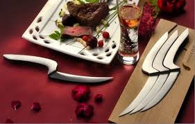 Boxed Set Meeting Deglon 4 Steak Knives Oak Base Designed by mia schmallenbach, the deglon meeting knife set is just as much form as it is function. boxed set meeting deglon 4 steak knives oak base