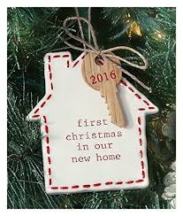 Mud Pie Our First Home Ceramic Ornament Christmas Ornaments Top Brands Artists Designer Names Christmas Ornaments Christmas Realtor Gifts