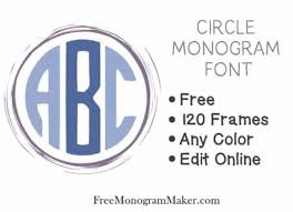Such as png, jpg, animated gifs, pic art, logo, black and white, transparent, etc. Circle Monogram Font Free Create Online With Free Monogram Maker