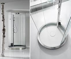 Round Shower Enclosure Automatic Shower Stall By Roca Round Shower Enclosure Shower Cabin Bathroom Design Luxury