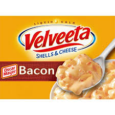 We did not find results for: Amazon Com Velveeta Shells Cheese With Bacon Shell Pasta Cheese Sauce Meal 12 Ct Pack 10 3 Oz Boxes Packaged Macaroni And Cheese Grocery Gourmet Food