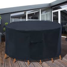 Remember when you are measuring for width and depth, it's the entire unit not just the seat you want measured. Buy Patioption Round Patio Table Covers Patio Furniture Set Covers 600d 62 Outdoor Furniture Covers Waterproof Garden Table Chairs Set Covers Heavy Duty Cover Uv Resistant Dustproof Anti Fading Cover Online In Indonesia