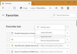 How to uninstall microsoft edge with powershell how to remove edge on windows xp, 7, 8 or 8.1 once you've changed to a different default browser, you'll quickly find that removing edge isn't. How To Import And Export Bookmarks In Microsoft Edge Make Tech Easier