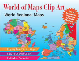 World Of Maps Editable Clip Art Download Collection Clip Art Downloadable Art Map Art