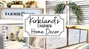 Diy Kirklands Inspired Home Decor Dollar Tree Home Decor Diys Kirklands Inspired Farmhouse Dec In 2021 Kirkland Home Decor Diy Coastal Decor Dollar Tree Diy Crafts
