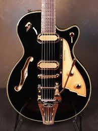 Duesenberg Starplayer Tv Dlx Semi-Hollowbody Electric Guitar - Black |  Sweetwater