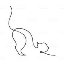 1024x1024 Random Cat Line Drawing Clip Art In 2020 Line Art Drawings Animal Line Drawings Cat Tattoo