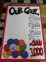 girl scout cookie sales goal chart goal charts girl scout