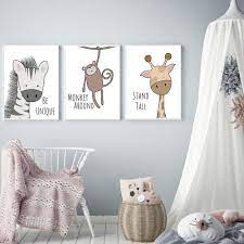 Here is another example of how to use natural greenery to decorate an outdoor wall. Be Brave Animal Wall Art Prints Animal Wall Art Nursery Animal Wall Art Art Wall Kids
