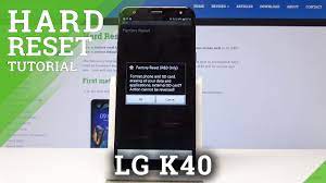 Insert any other network provider simcard. Hard Reset Lg K40 How To Hardreset Info