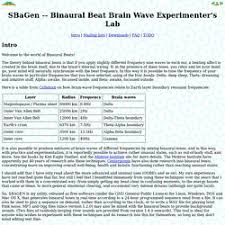 Binaural Beat Brain Wave Experimenters Lab Pearltrees