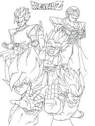 Goku Dragon Ball Z Coloring Pages Super 4 Gt Picture In 2020 Super Coloring Pages Dragon Ball Art Dragon Coloring Page