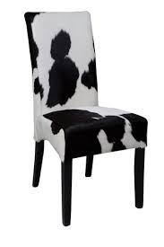 Black And White Kensington Dining Chair Chair Dining Chairs Cowhide Furniture