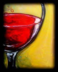 Wine Glass This Would Be A Cool Picture At The Artisan Wine Painting Wine Art Wine And Canvas