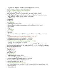 Pilihan ganda, analisis bentuk soal ujian lain merupakan pengembangan lain yang perlu. Contoh Soal Pilihan Ganda Laporan Keuangan Seputar Laporan