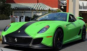 Ferrari classiche certified, with single ownership and 320 kilometres from new. Matte Green Ferrari 599 Gto With 599xx Parts Gtspirit