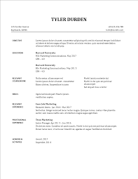 Cv format choose the right cv format for your needs. Can I Have A Sample Of A Standard Cv Format Quora