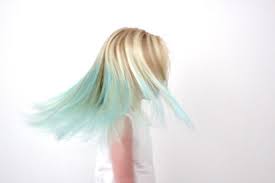 Always on dry hair, start to apply the bleaching mixture to the end and the length of the hair and let it sit for twenty minutes. She Said She Wanted Blue Hair Made Everyday