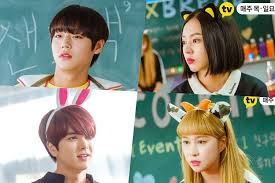 Park Ji Hoon Lee Ruby Younghoon Dayoung And More Dress Up For The School Festival In Love Revolution Soompi