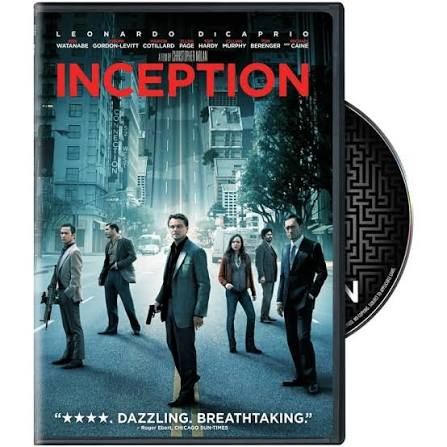 Christopher Nolan's Inception On Streaming Services Christopher  Nolan's Inception On Streaming Services Warner Home Video Inception, A  Sci-Fi Fantasy Movie (DVD