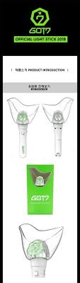Got7 2018 Ver 2 Official Light Stick Choice Music La