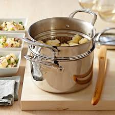 Williams Sonoma Thermo Clad Stainless Steel Steamer With Lid Williams Sonoma Keep Food Warm Sonoma