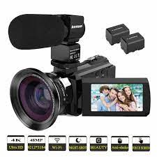 4k Camcorder 48mp Digital Video Camera Video Camera Wifi Camera