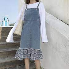 超人気可愛いワンピース 女子力アップ デニムロンパース ファッションアイデア 可愛いワンピース