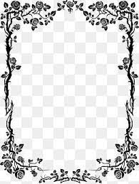 Imagem Relacionada Moldura Preto E Branco Convites Preto E Branco Flores Preto E Branco