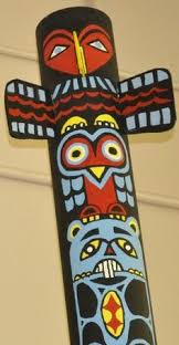 You can also use this printable tiki mask template in a children's craft project. 11 Totem Poles Ideas Totem Elementary Art Pole Art